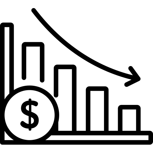 Gráfico descendente